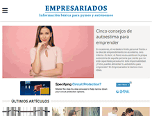 Tablet Screenshot of empresariados.com